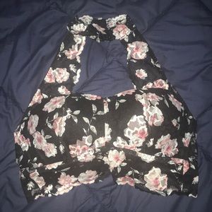 NWOT PINK lace bralette